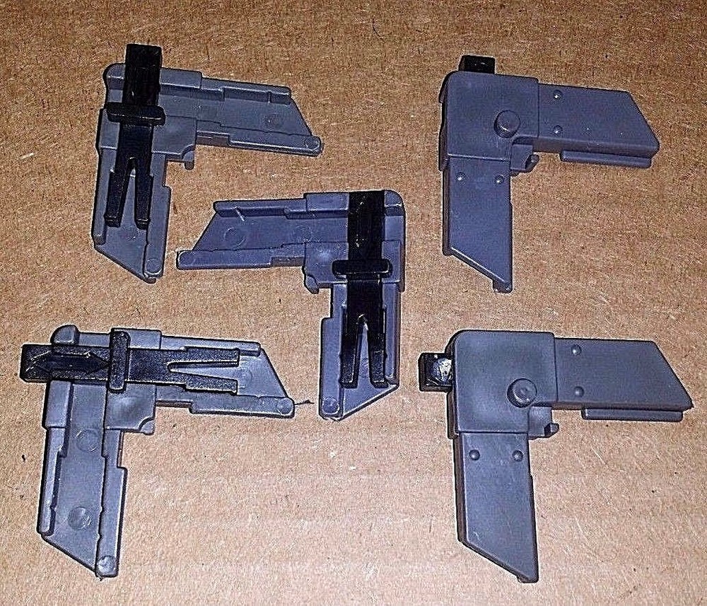 Screen Frame Stop Corner w/ Slide Lock, Bronze Plastic - 10 pack