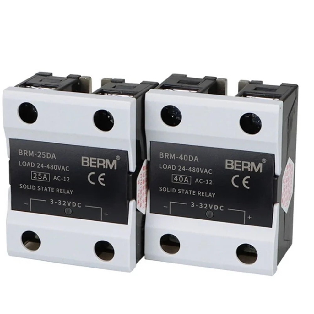 Solid State Relay BRM-40DA DC Control AC Module SSR-40DA Single-Phase 40A D48...