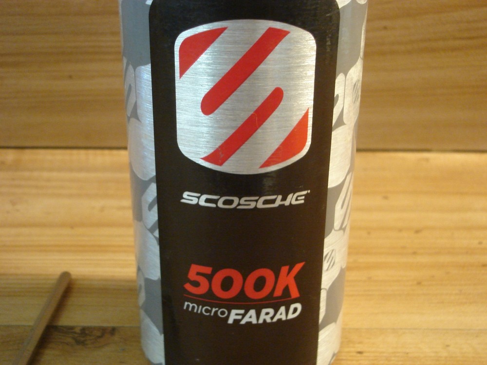 Scosch 500K Micro Farad Capacitors 12V W/ LED Display
