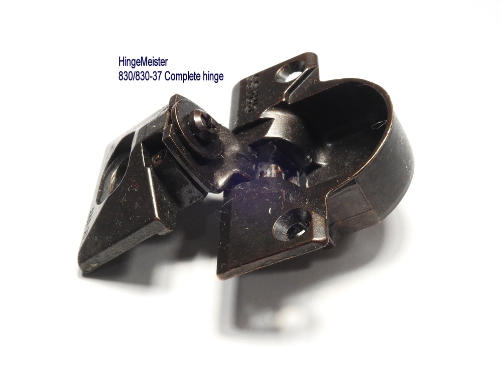 Grass 830-37 Bronze Hinge and mounting plate - Complete Hinge