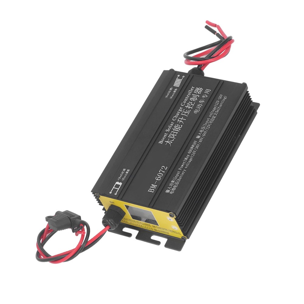 600W MPPT Boost Solar Controller 12-50V Input Step Up Controller.