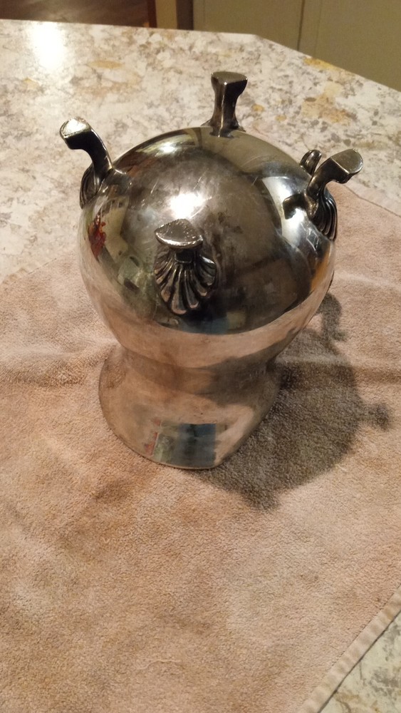 Antique Silver Pitcher, Slightly Tarnished