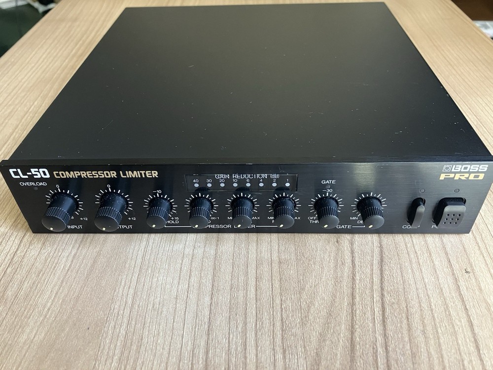 Boss CL-50 Pro Compressors Limiter Half Rack Guitar Effect Processor From Japan
