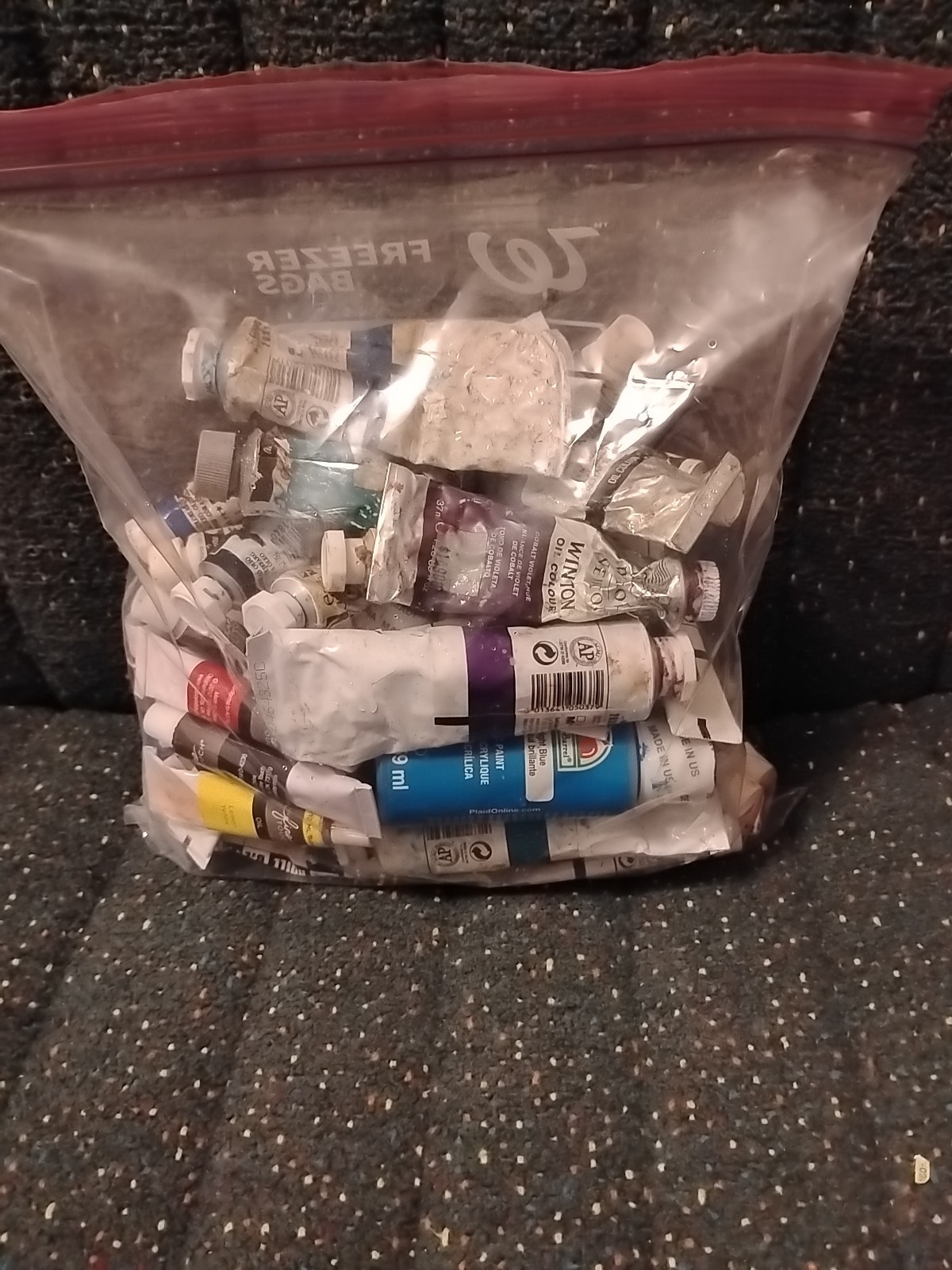 Mystery Lot Of Oil And Acrylic Paint