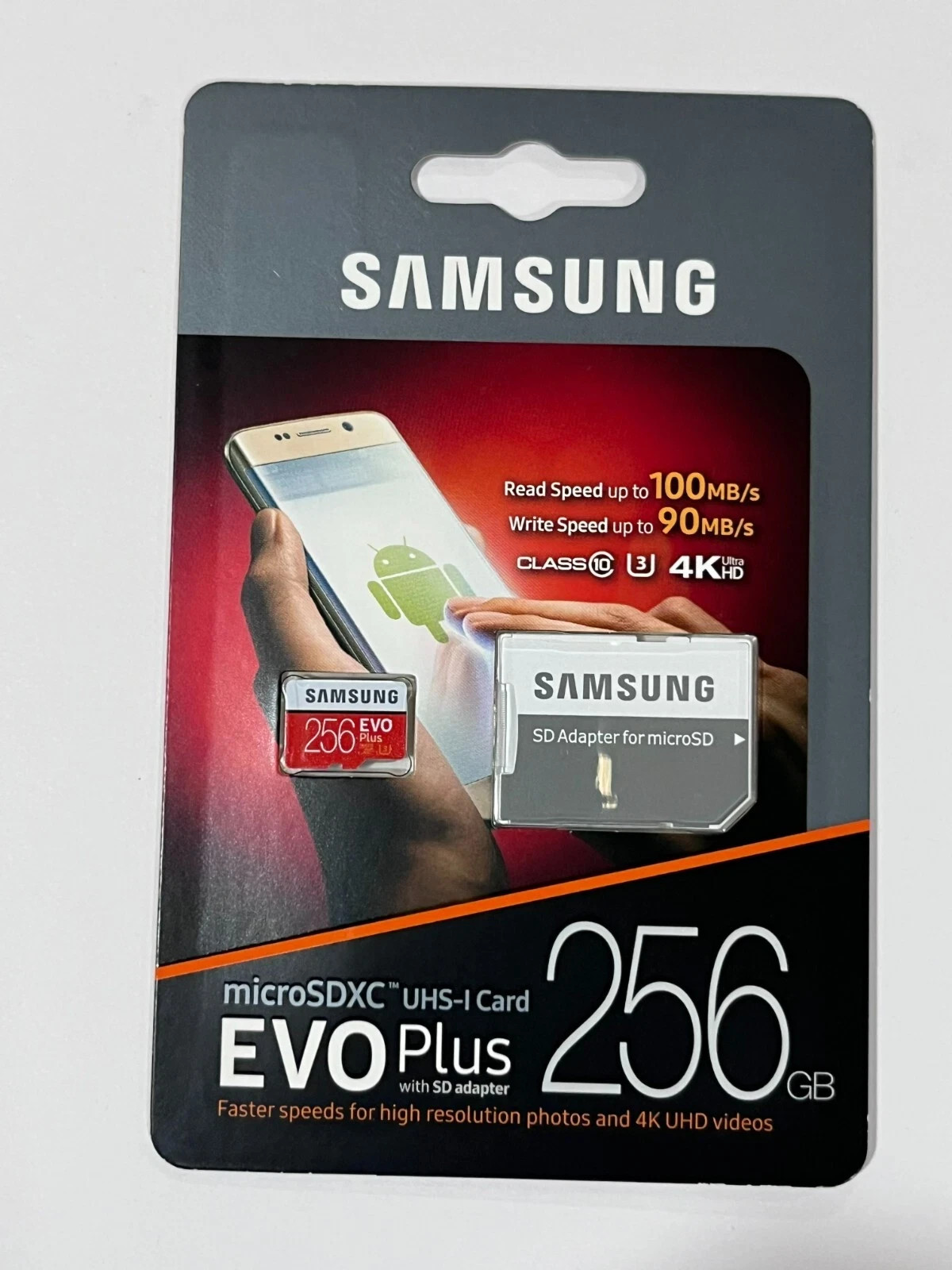 New Samsung Genuine 256GB EVO+ Plus MicroSD Memory Card MB-MC256GA/AM
