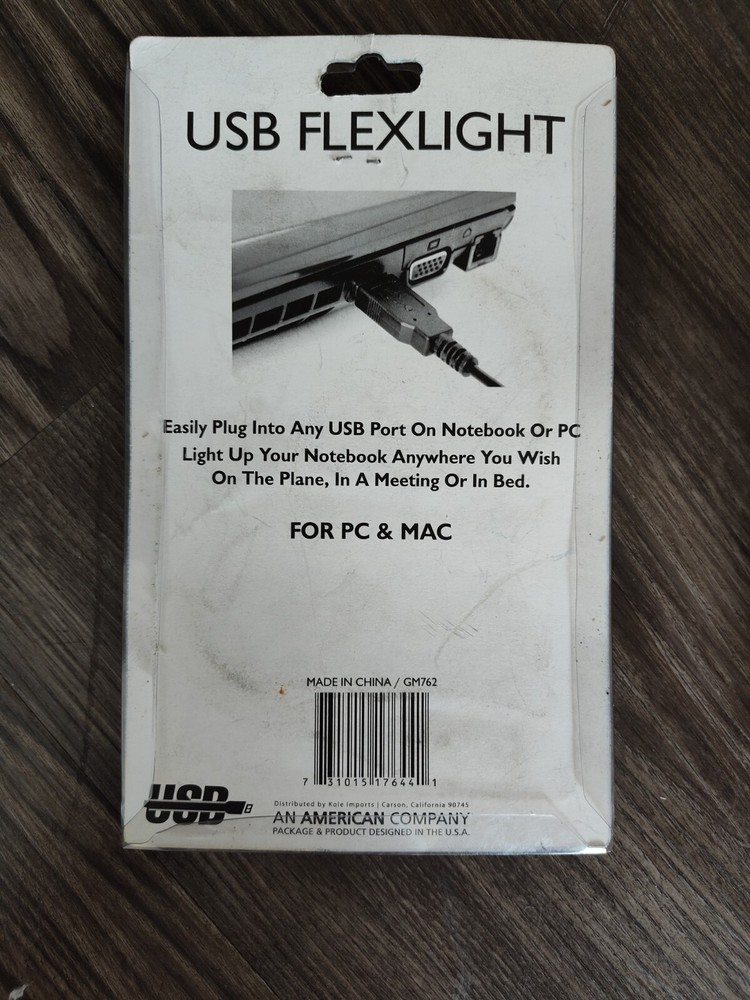 USB Flexlight (plug into USB Port Notebook or PC)