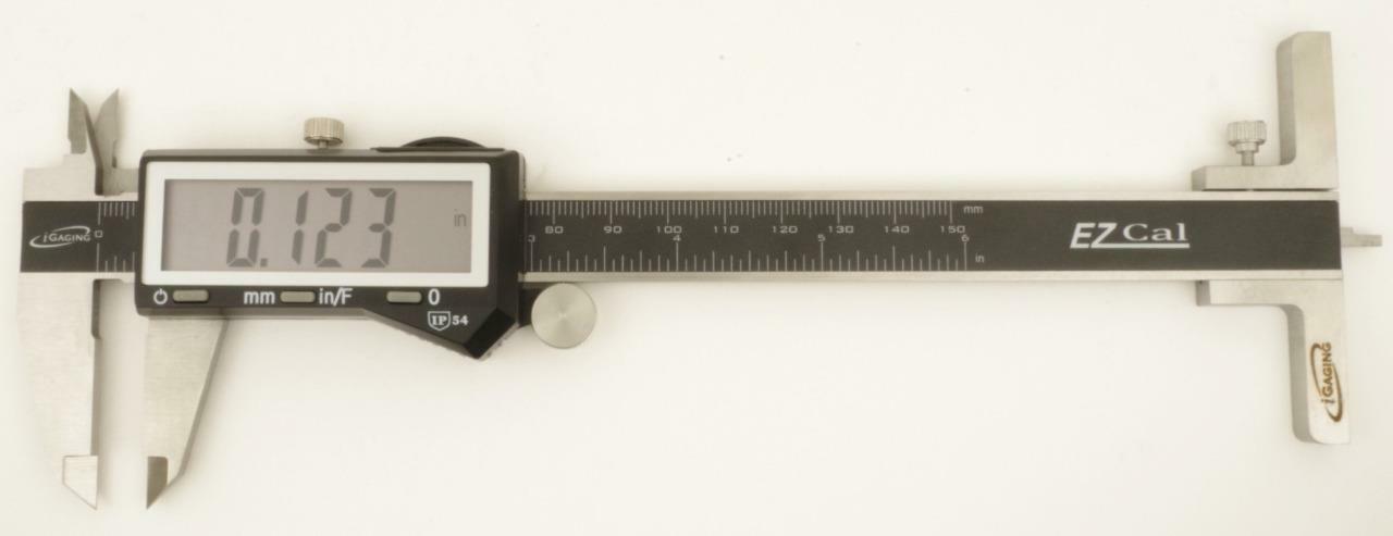 iGaging 6" (super) large display caliper electronic,digital optional depth gauge