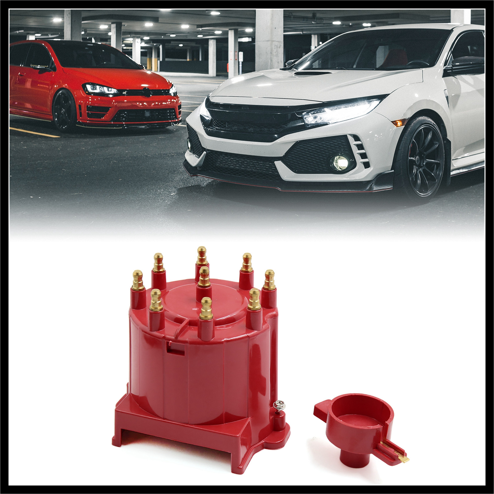 8406 Ignition Distributor Cap and Rotor External Coil for Chevrolet for GMC New