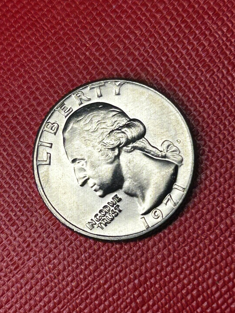 1971 D Washington Quarter Perfect Example EXTREMELY HIGH GRADE Proof Like #A231