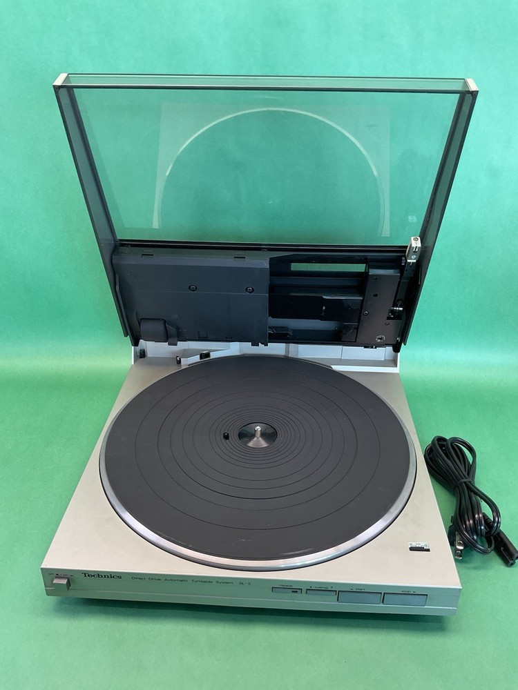 Technics SL-5 Direct Drive Automatic Turntable System POWER TESTED - READ