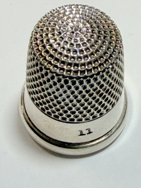 925 Sterling Silver Thimble #11👀