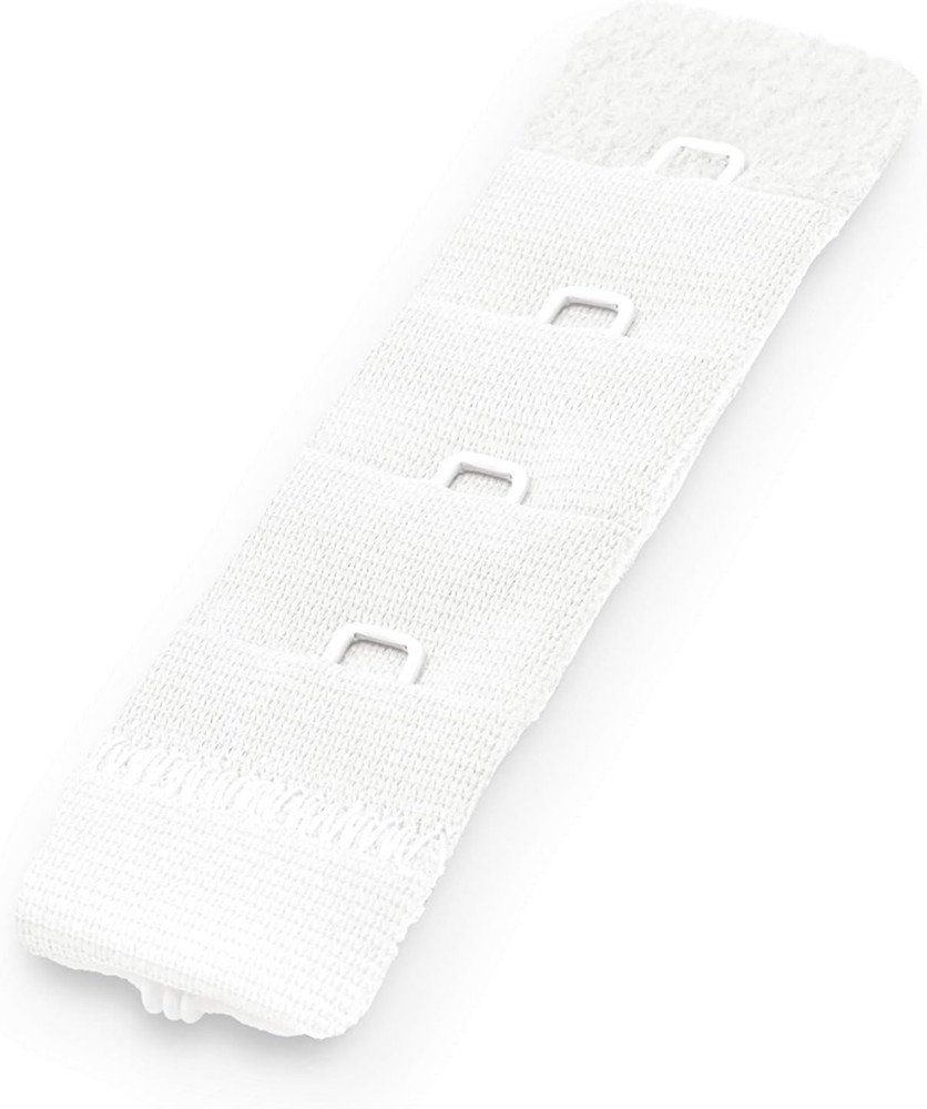 3/4" Soft Bra-Back Extender, 3/4-Inch, White