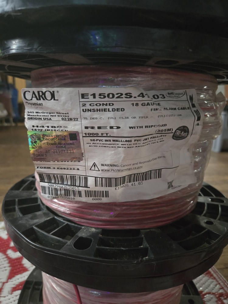 Carol Fire Alarm Cable