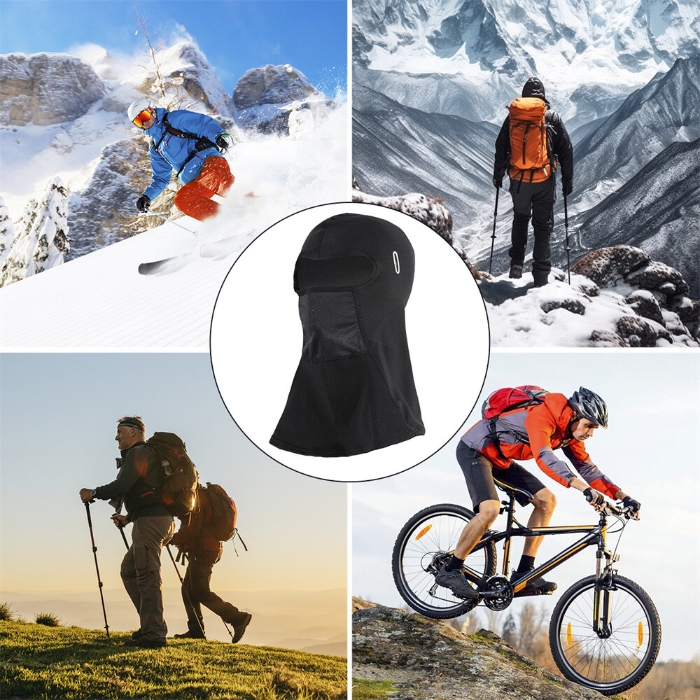 Winter Thermal Motorcycle Balaclava Windproof Ski Full Face Mask Hood Helmet Lot