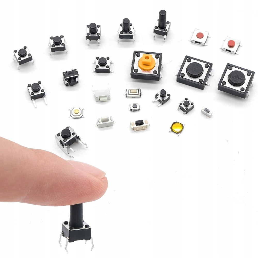 240Pcs Micro Momentary Tact Switch Kit Tactile Push Button Switch Assortment