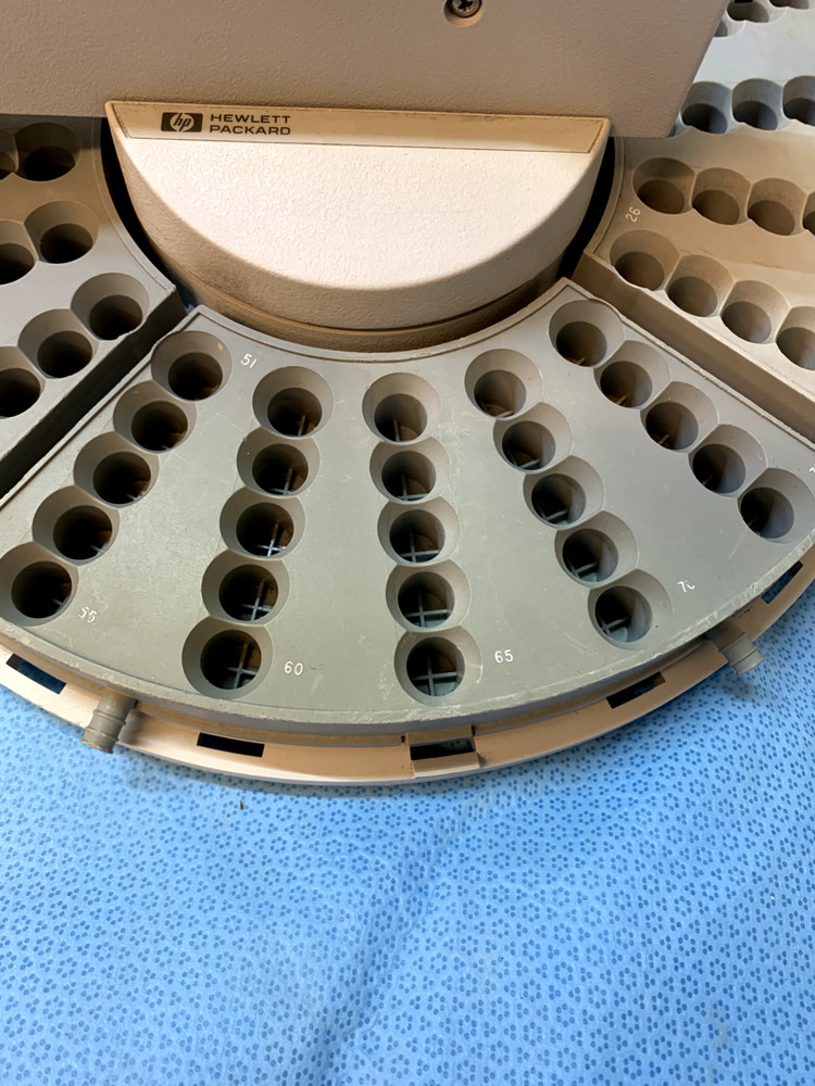HP 18598C Autosampler Tray With Inserts S7781