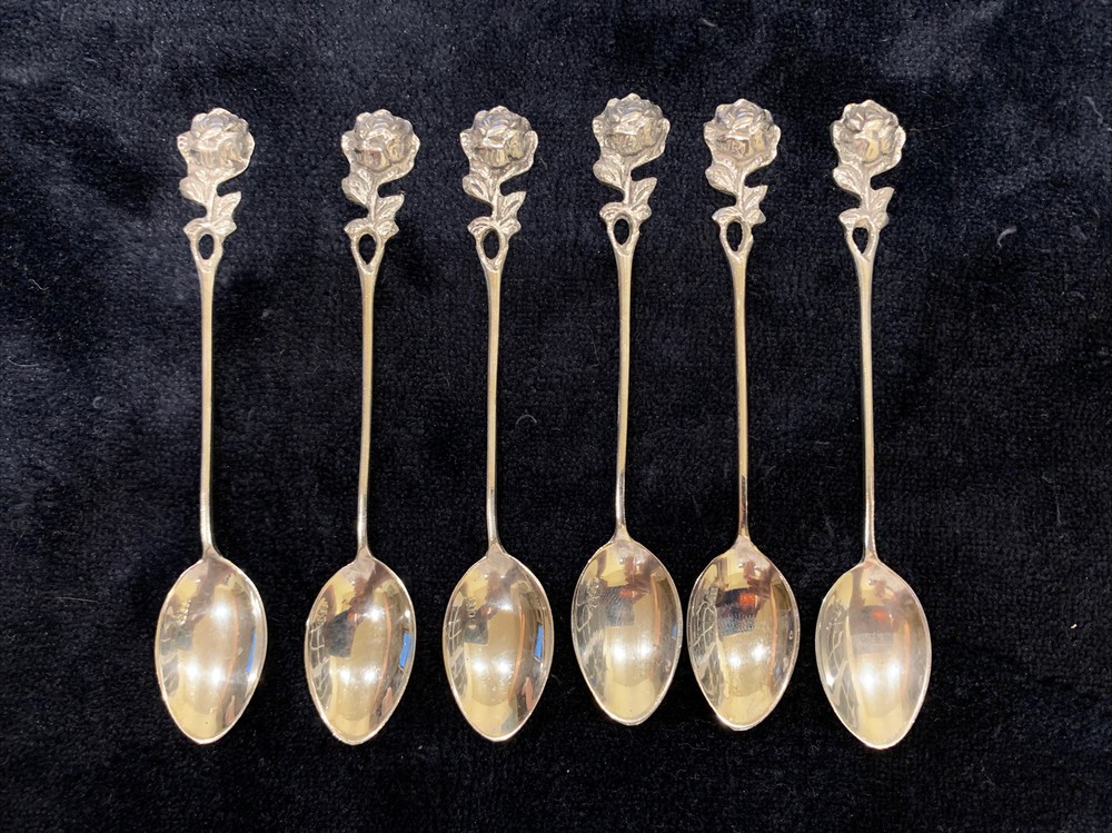 800 Silver Spoons | Set Of 6