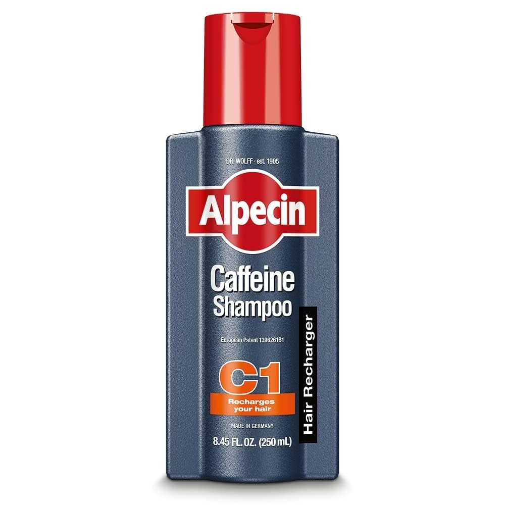 Alpecin C1 Caffeine Shampoo, 8.45 fl oz, Cleanses the Scalp to Promote Natura...