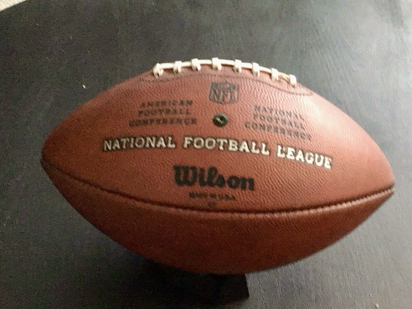 Carolina Panthers Game Used NFL Football With COA