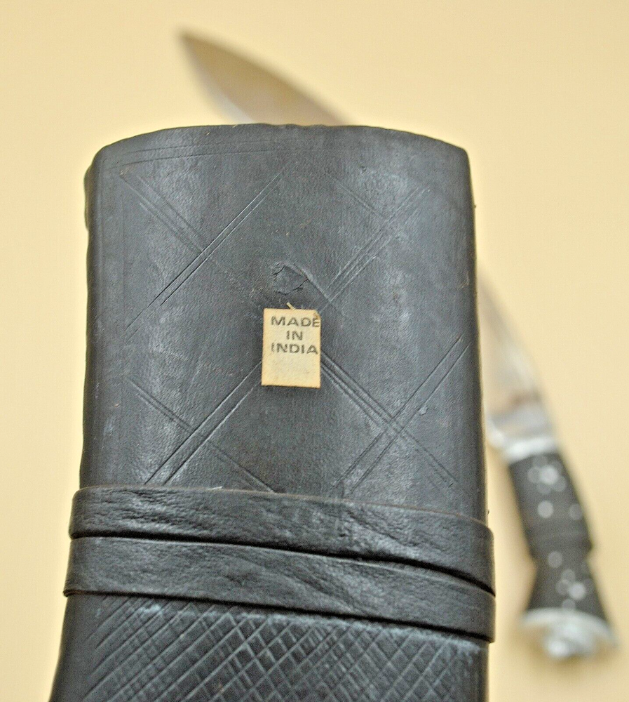Decorated Indian Kukri Knife Khukuri & Sheath