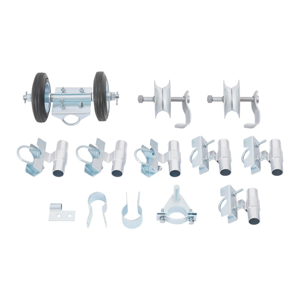 Rolling Gate Hardware Kit, Heavy Duty Sliding Gate Rollers Wheels Kit US~