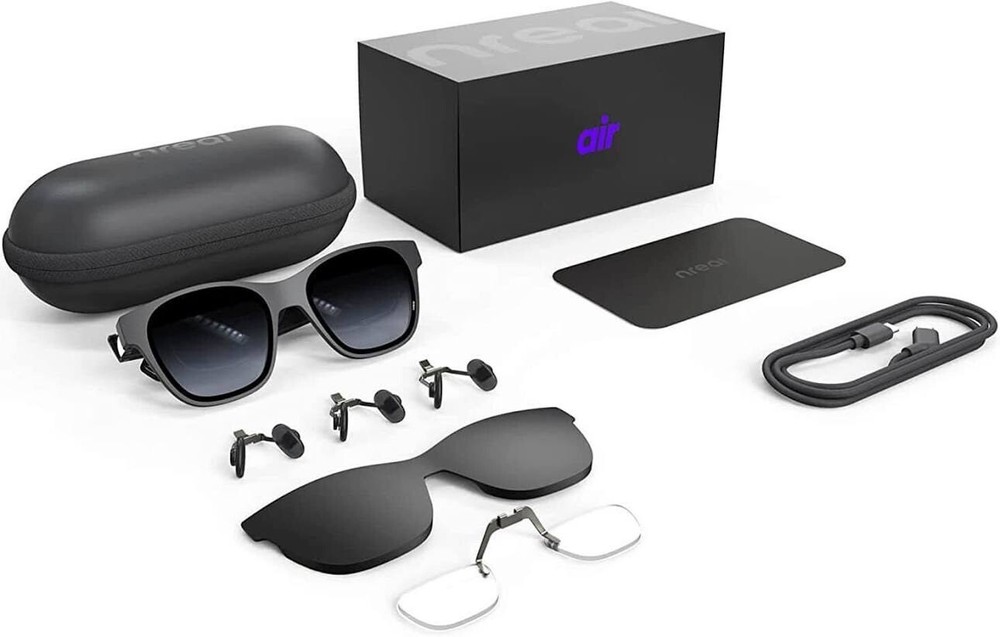 Nreal Air AR Glasses with Apple Adapter