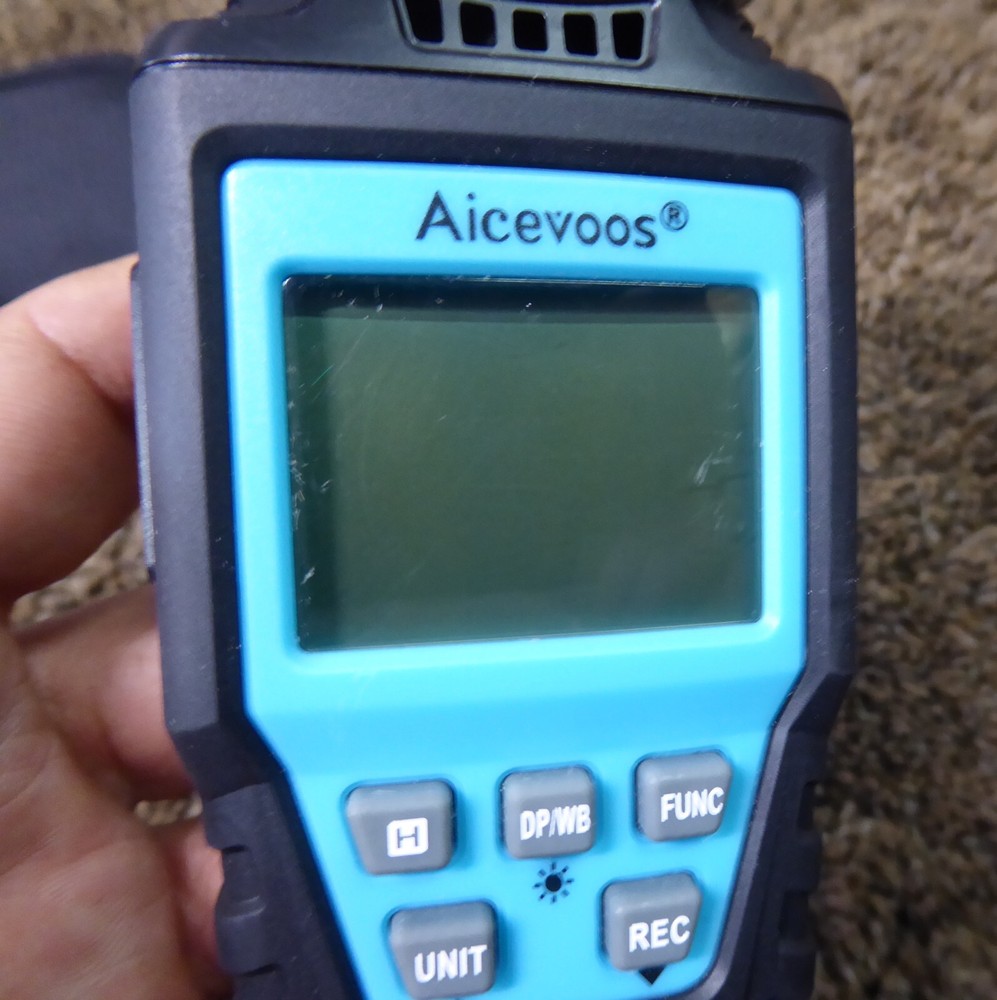 H7 Digital Anemometer Handheld Wind Speed Meter for HVAC, Measures Wind Speed