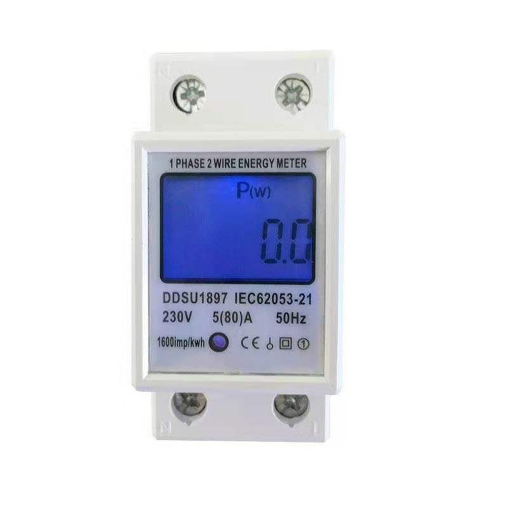 Electricity Meter Energy Meter 220V Electronic Single Phase Backlight