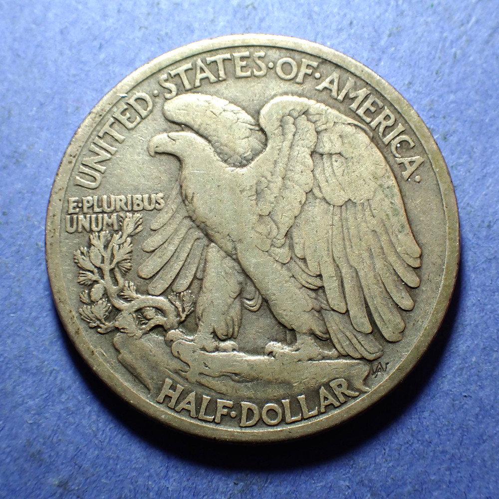 1917-S Obverse Walking Half Dollar Ch. Fine