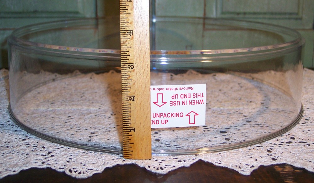 Nuwave Pro Plus Infrared Oven 20631 Replacement Clear Plastic Dome & Extender