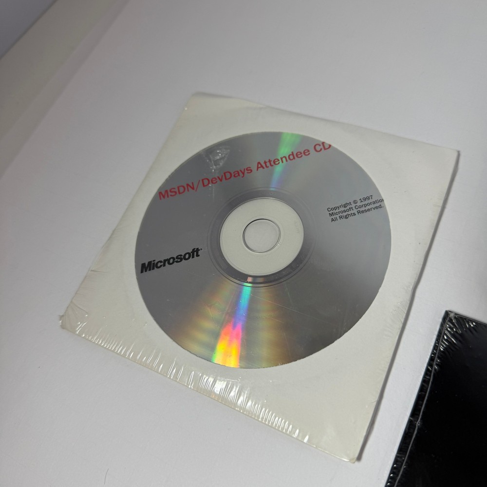 Developer Days 1997 Conference & Software CD Set Brand New Sealed