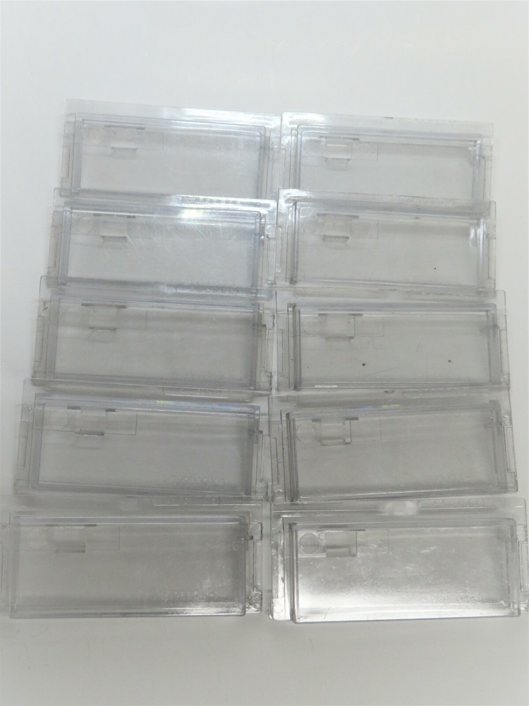 (10) Dixie Narco Soda Machine 276E,501E,600E Clear Selection Push Buttons