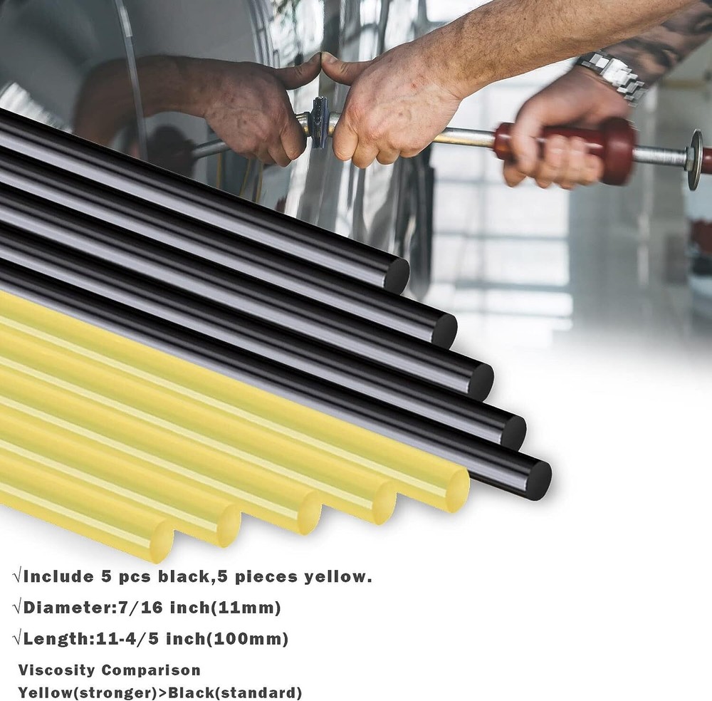 Professional Paintless Dent Removal Tool Car Dent Repair Kit Dent Puller Tools