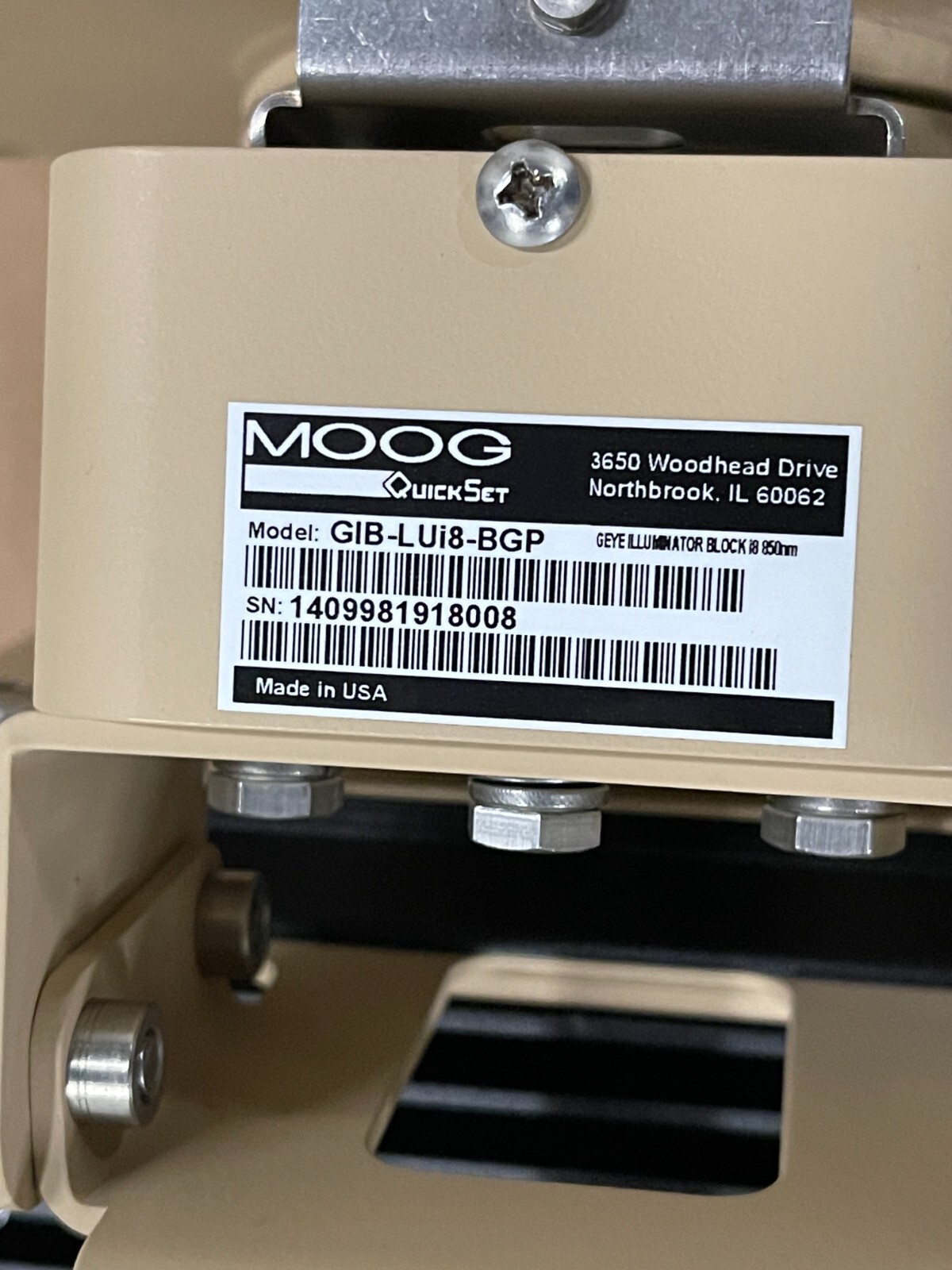 Moog Quickset GeminEye PTZ 28X zoom camera system & illuminator & cables