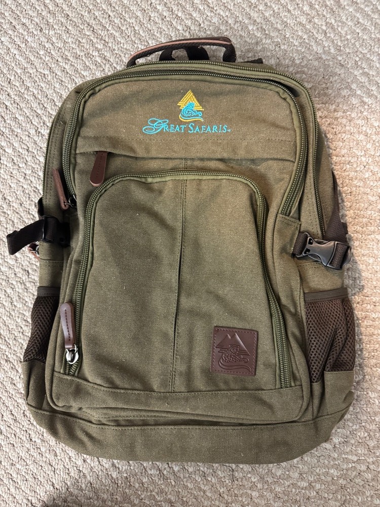Great Safaris Khaki Backpack