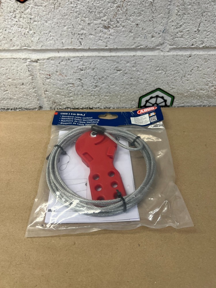 Abus C559 3 m (9 ft) Standard Cable Lockout