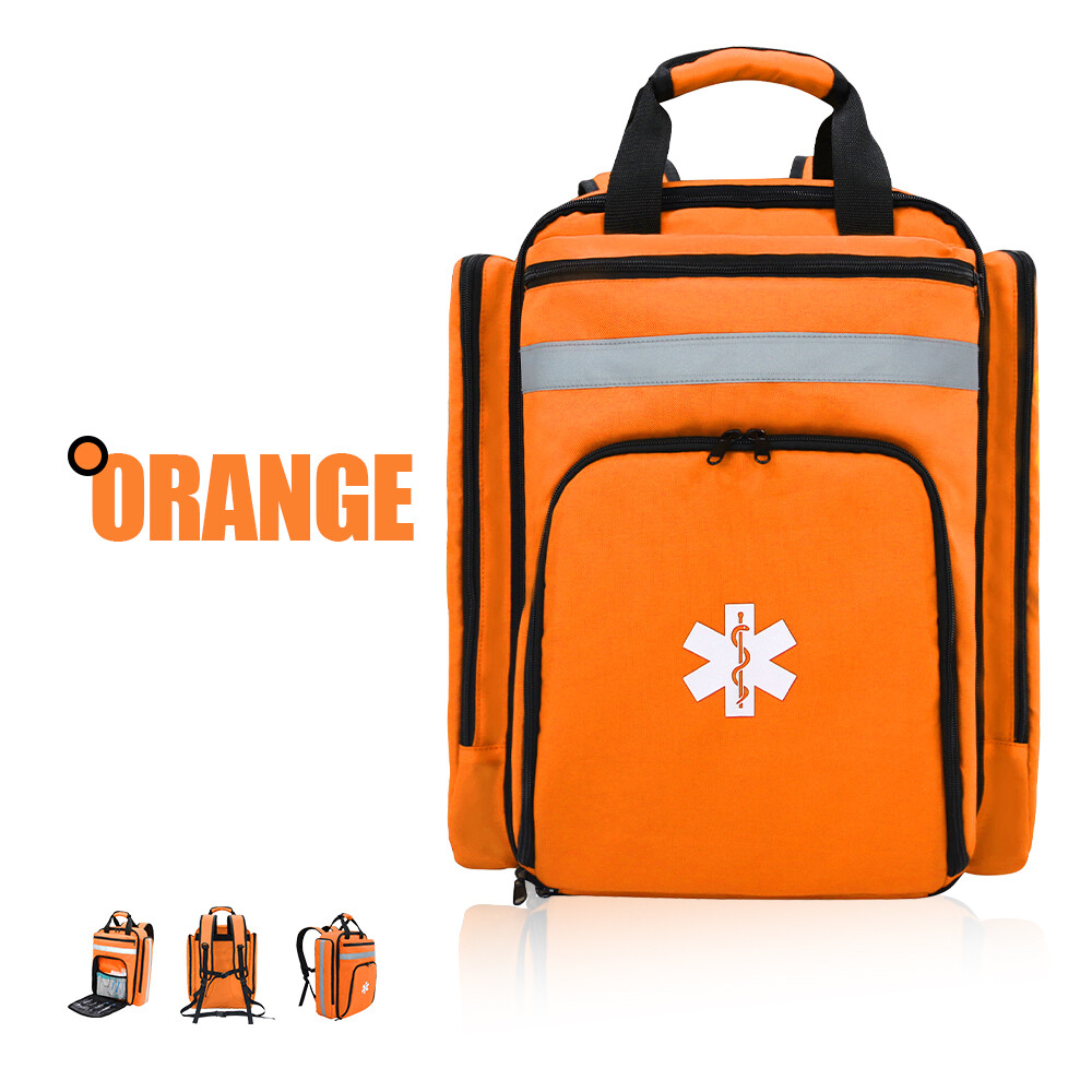 First Aid Bag Emergency Backpack Large Capacity Sorted Storage Survival