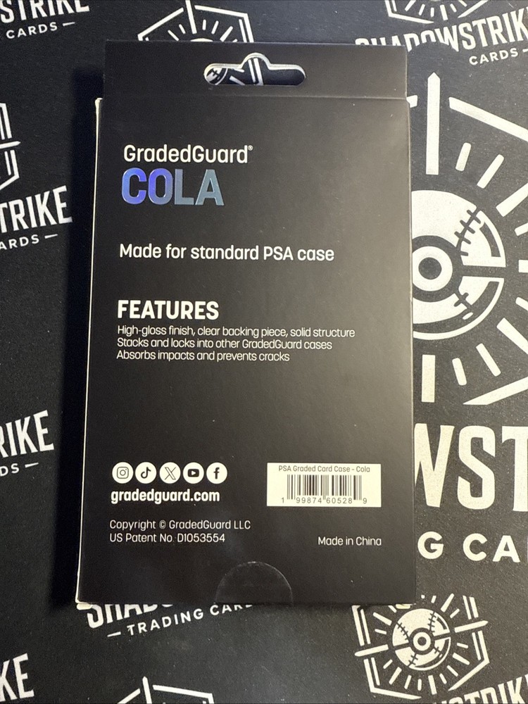 GradedGuard PSA Graded Case Guard Protector Cola Limited Edition