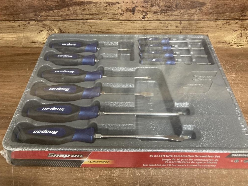 Snap On Combination Screwdriver Set SGDX6040BMB