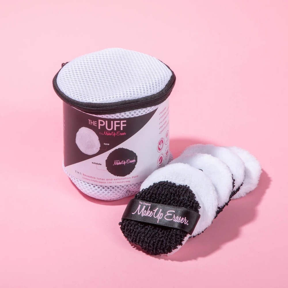 Makeup Eraser The Puff  5pc Set: tone & deeply exfoliate