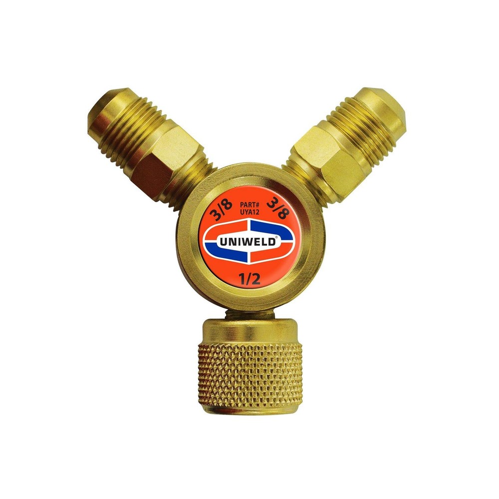 Uniweld Maxevac Y Adapter UYA121/2 FF X 3/8 MF