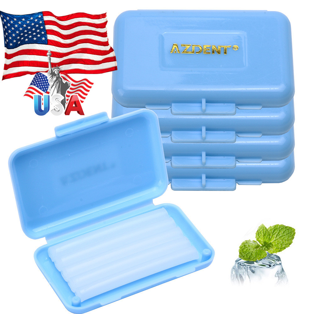 US Dental Ortodoncia Ortho Cera Menta Olor para Frenos Irritación de En AZDENT