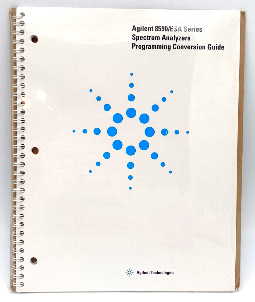 Agilent Technologies 8590/ESA Series Spectrum Analyzers Programming Guide