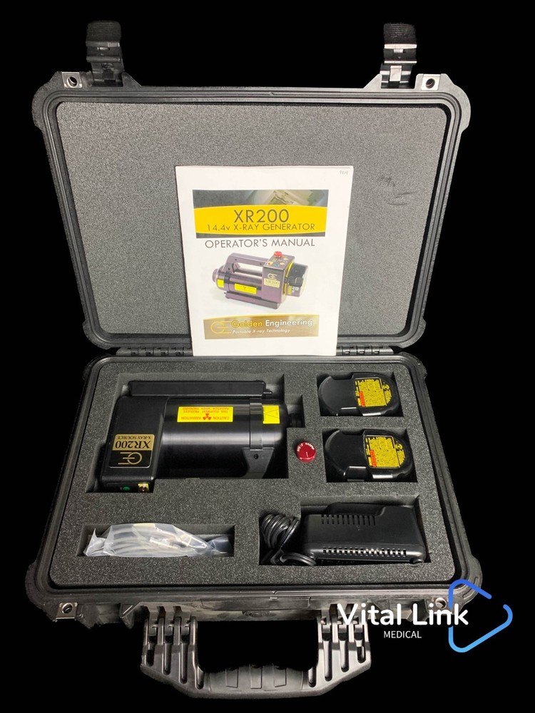 Golden Engineering XR200 Portable Imaging Generator Source - Remote Cable & More