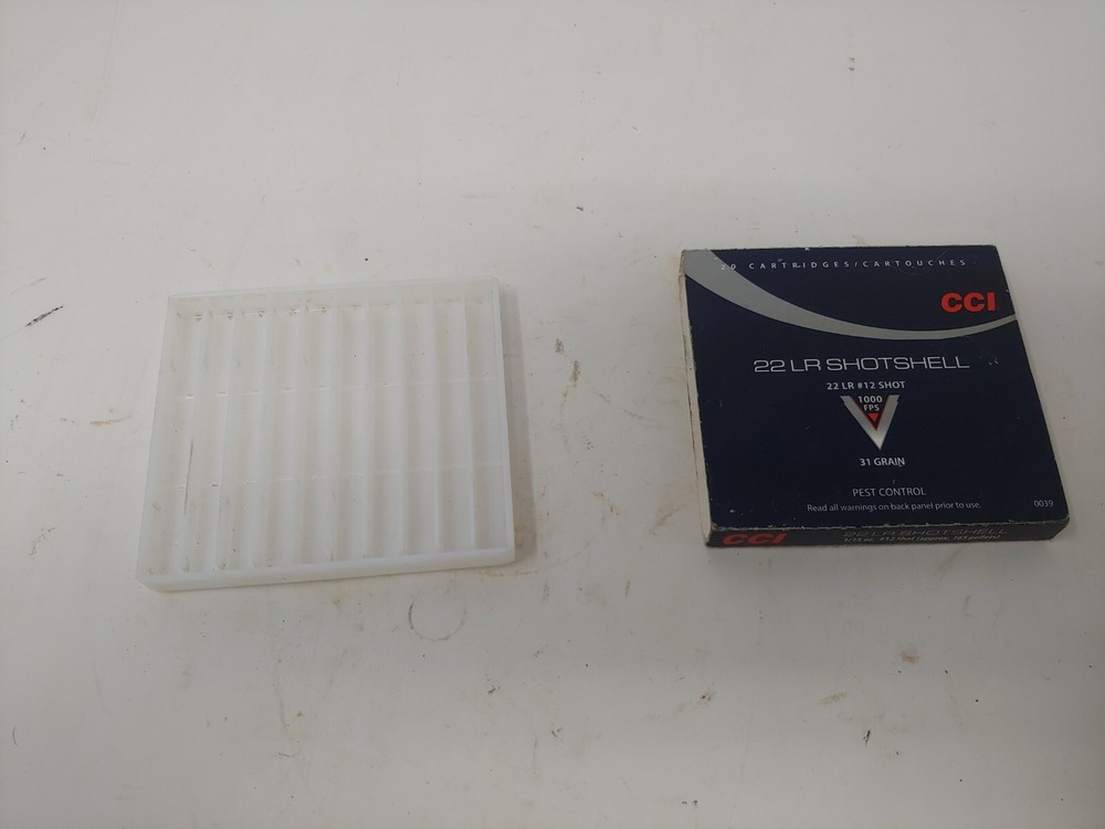 CCI .22 Long Shotshell Empty Box