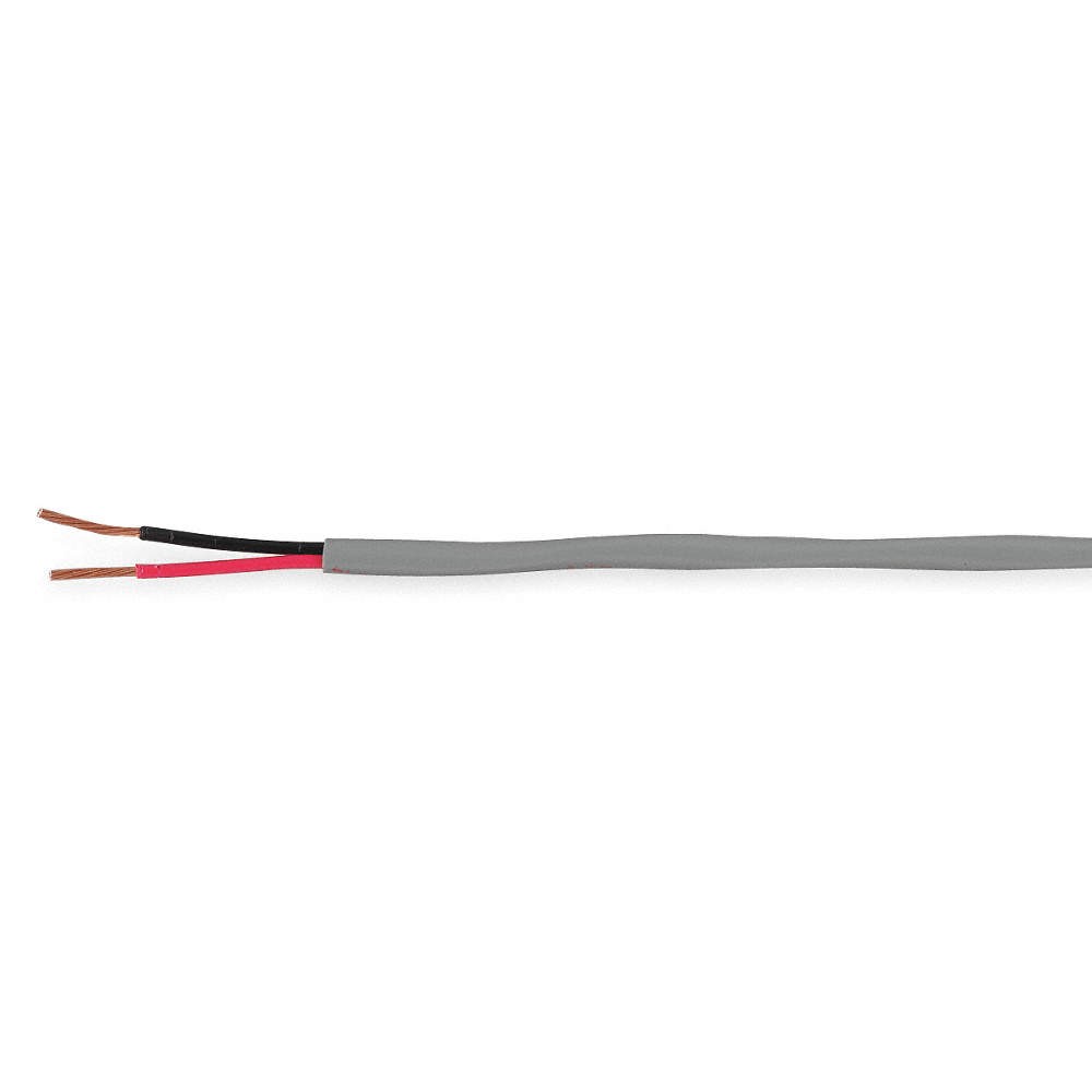 CAROL E1002S.30.10 Data Cable,Riser,2 Wire,Gray,1000ft 4DPJ1