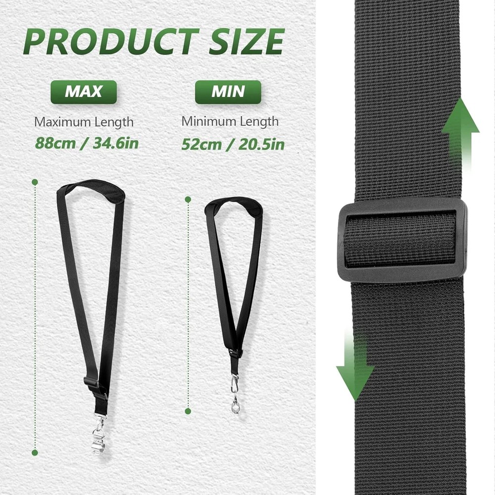 Weed Eater Shoulder Strap, String Trimmer Strap Compatible with EGO Stihl Ryobi
