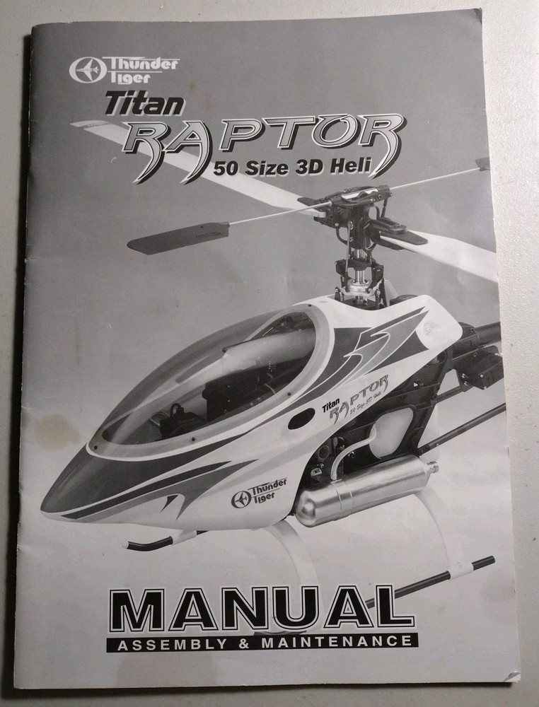 Raptor 50 Titan Manual