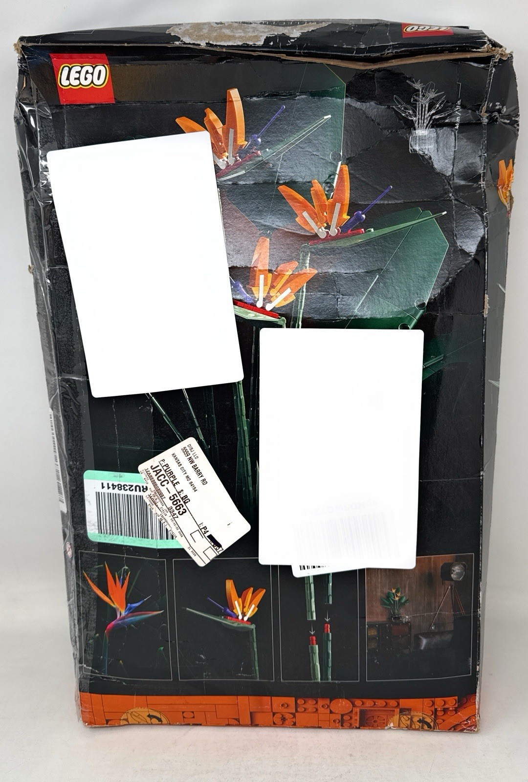 LEGO Botanicals: Bird of Paradise (10289) - Damaged Box - New, SEALED