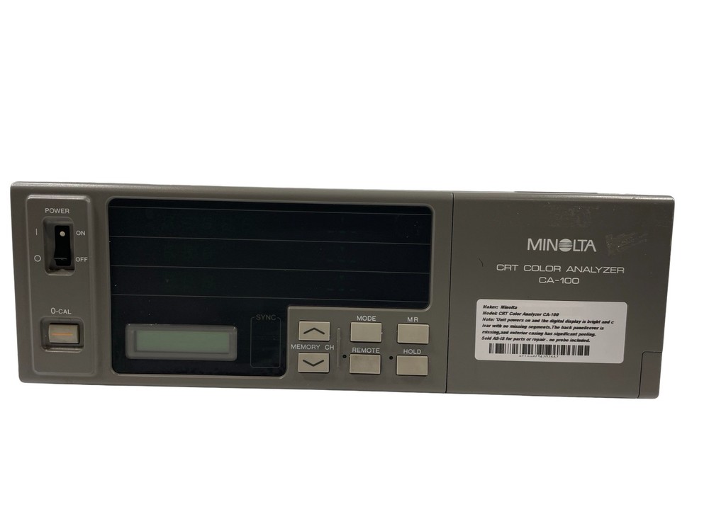 MINOLTA CRT Color Analyzer CA-100